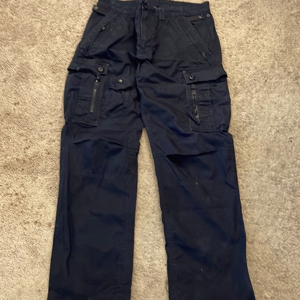 Black Armani exchange cargo pants
